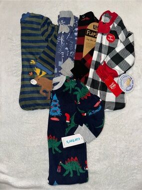 Bundle of Footed PJs- Boy (18 Mo)